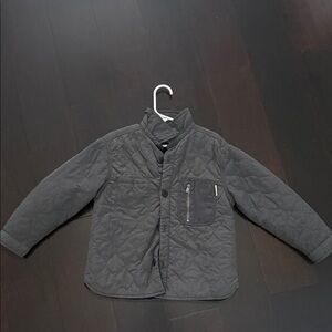 Zara Charcoal Quilted Jacket